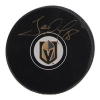 James Neal Signed Golden Knights Logo Hockey Puck (JSA) at PristineAuction.com