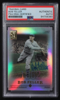 Bob Feller Signed 2004 Topps Tribute HOF #36 (PSA) at PristineAuction.com