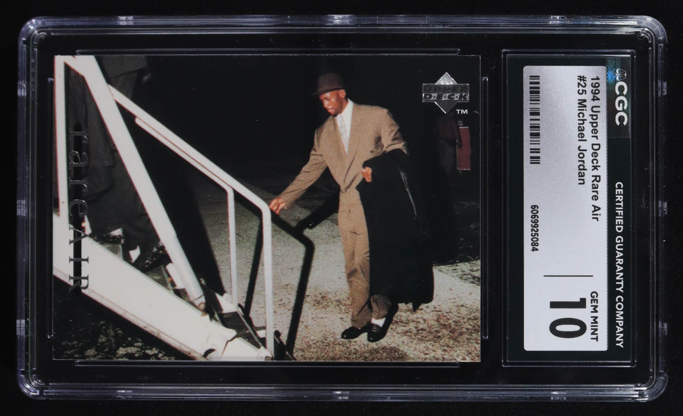 Michael Jordan 1994 Upper Deck Jordan Rare Air #25 (CGC 10) at PristineAuction.com Michael Jordan 1994 Upper Deck Jordan Rare Air #25 (CGC 10) at PristineAuction.com