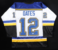 Adam Oates Signed Jersey Inscribed "HOF 12" (JSA) at PristineAuction.com