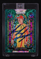 Joey Logano Signed 2020 Panini Prizm Prizms Green Scope #65 #49/99 at PristineAuction.com