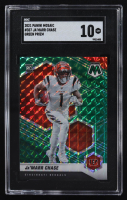 Ja'Marr Chase 2021 Panini Mosaic Green #307 RC (SGC 10) at PristineAuction.com