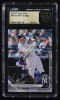 Aaron Judge 2025 Topps Now #416 (CGC 10 | Pristine Black Label) at PristineAuction.com