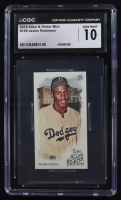 Jackie Robinson 2019 Topps Allen and Ginter Mini #129 (CGC 10) at PristineAuction.com