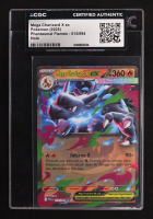 Mega Charizard X ex 2025 Pokemon TCG Mega Evolution Phantasmal Flames #013 Holo (CGC) at PristineAuction.com