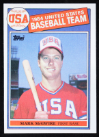 Mark McGwire 1985 Topps OLY #401 RC at PristineAuction.com