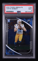 Justin Herbert 2020 Absolute #167 RC (PSA 9) at PristineAuction.com