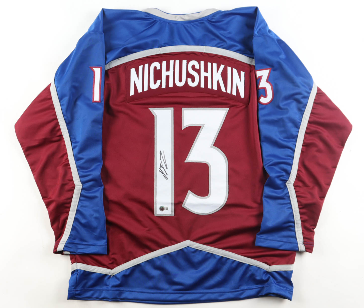 Valeri Nichushkin Signed Jersey (Beckett) at PristineAuction.com Valeri Nichushkin Signed Jersey (Beckett) at PristineAuction.com