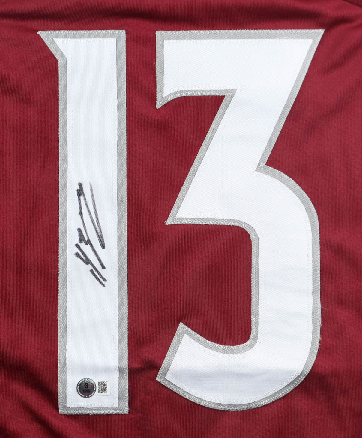 Valeri Nichushkin Signed Jersey (Beckett) at PristineAuction.com Valeri Nichushkin Signed Jersey (Beckett) at PristineAuction.com