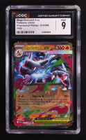 Mega Charizard X ex 2025 Pokemon TCG Mega Evolution Phantasmal Flames #013 Holo (CGC 9) at PristineAuction.com