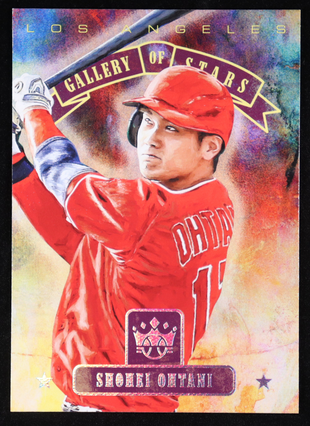 Shohei Ohtani 2018 Diamond Kings Gallery of Stars #11 RC at PristineAuction.com Shohei Ohtani 2018 Diamond Kings Gallery of Stars #11 RC at PristineAuction.com