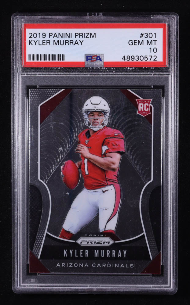 Kyler Murray 2019 Panini Prizm #301 RC (PSA 10) at PristineAuction.com Kyler Murray 2019 Panini Prizm #301 RC (PSA 10) at PristineAuction.com