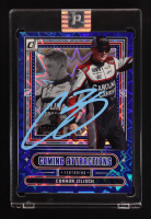 Connor Zilisch Signed 2025 Donruss Coming Attractions Blue Xplosion #1 #16/49 at PristineAuction.com