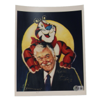 Thurl Ravenscroft Signed "Frosted Flakes" 8x10 Photo Inscribed "For Tony" (Beckett) at PristineAuction.com