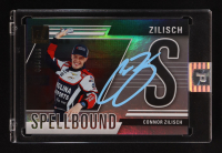 Connor Zilisch Signed 2025 Donruss Spellbound Holo #38 #122/199 at PristineAuction.com