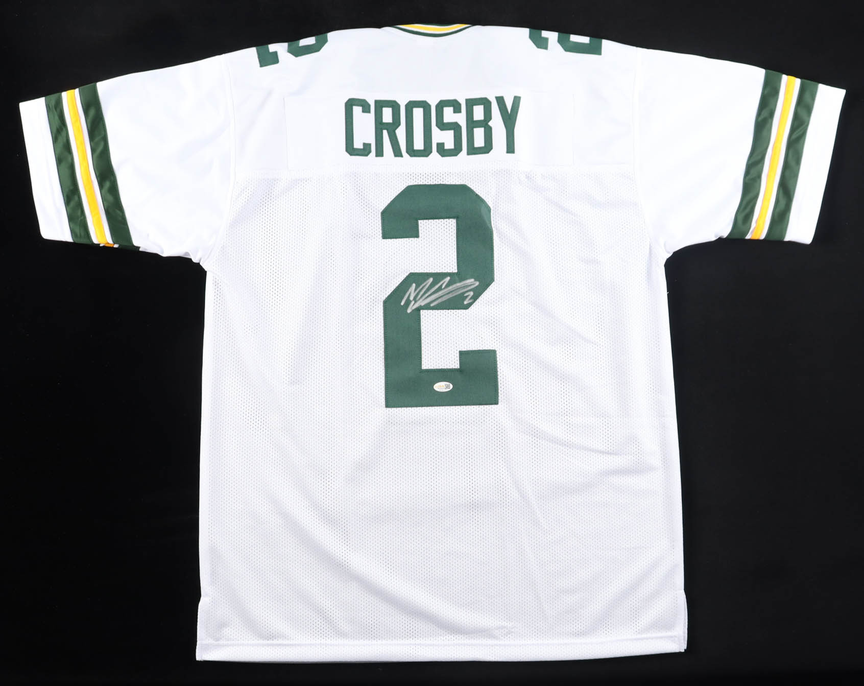 Mason Crosby Signed Jersey (JSA) at PristineAuction.com Mason Crosby Signed Jersey (JSA) at PristineAuction.com
