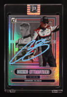 Connor Zilisch Signed 2025 Donruss Coming Attractions Holo #1 #184/199 at PristineAuction.com