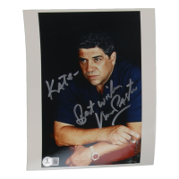 Vincent Pastore Signed 8x10 Photo Inscribed "Best Wishes" (Beckett) at PristineAuction.com