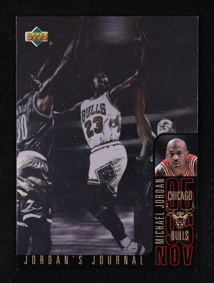 Michael Jordan 1996-97 Collector's Choice International German Jordan's Journal #J1 at PristineAuction.com Michael Jordan 1996-97 Collector's Choice International German Jordan's Journal #J1 at PristineAuction.com