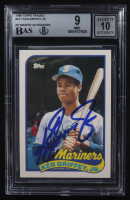 Ken Griffey Jr. Signed 1989 Topps Traded #41T (BAS 9 | Auto 10) at PristineAuction.com