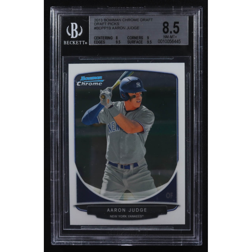Aaron Judge 2013 Bowman Draft Draft Picks #BDPP19 RC (BGS 8.5) at PristineAuction.com
