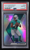 Tua Tagovailoa 2020 Panini Mosaic Silver #203 RC (PSA 10) at PristineAuction.com