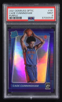 Cade Cunningham 2021-22 Donruss Optic Purple #161 RR RC (PSA 9) at PristineAuction.com