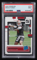 Brock Purdy 2022 Donruss #374 RR RC (PSA 9) at PristineAuction.com