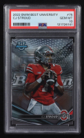 CJ Stroud 2022 Bowman's Best University #75 RC (PSA 10) at PristineAuction.com