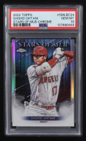 Shohei Ohtani 2022 Topps Chrome Stars of MLB #SMLBC24 (PSA 10) at PristineAuction.com