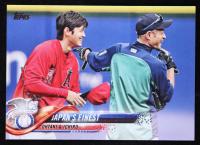 Shohei Ohtani / Ichiro Suzuki 2018 Topps Update Japan's Finest #US153 at PristineAuction.com