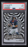 CJ Stroud 2023 Panini Illusions Funkadelic #14 RC (PSA 9) at PristineAuction.com