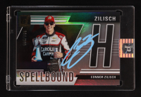 Connor Zilisch Signed 2025 Donruss Spellbound Holo #40 #034/199 at PristineAuction.com