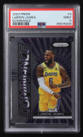LeBron James 2023-24 Panini Prizm Dominance #3 (PSA 9) at PristineAuction.com