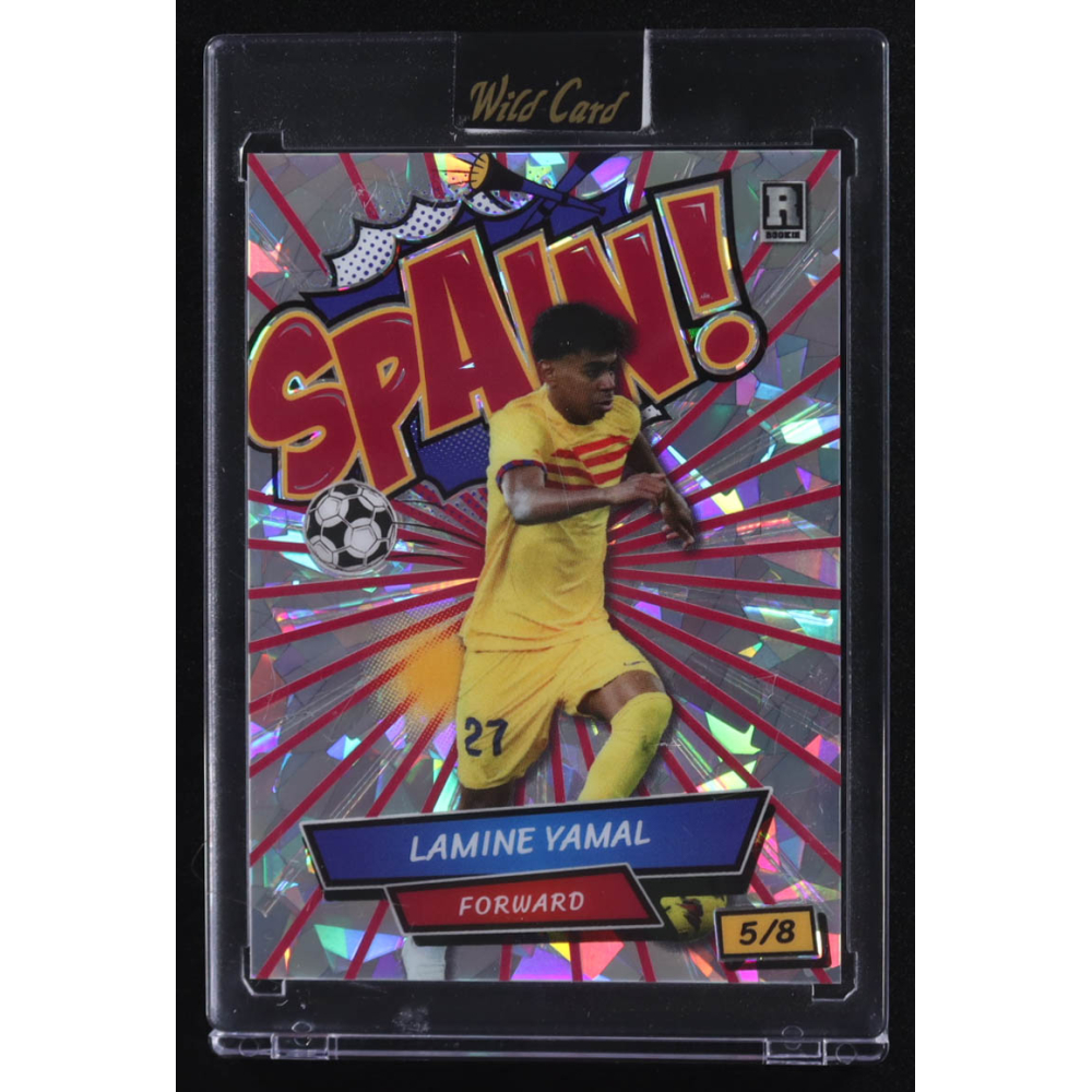 Lamine Yamal 2024 Wild Card Spain! #ACSB-LY2 RC #5/8 at PristineAuction.com