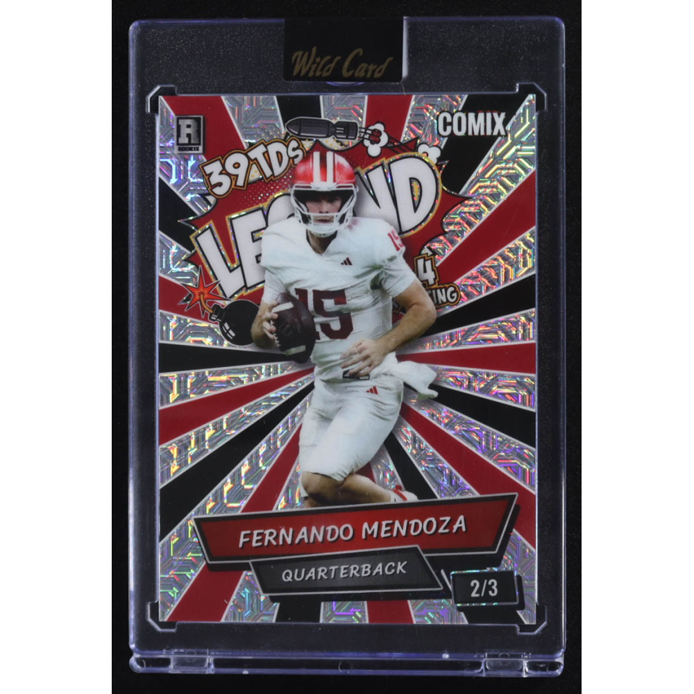 Fernando Mendoza 2025 Wild Card Comix #ACBL-FM011 RC #2/3 at PristineAuction.com