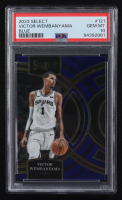 Victor Wembanyama 2023-24 Select Blue #121 RC (PSA 10) at PristineAuction.com