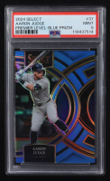 Aaron Judge 2024 Select Premier Level Prizms Blue #37 #171/199 (PSA 9) at PristineAuction.com