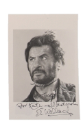 Eli Wallach Signed "The Magnificent Seven" 4x6 Photo Inscribed "All Best Wishes" (Beckett) at PristineAuction.com