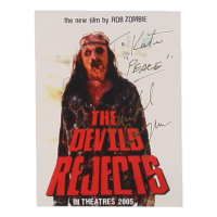 Michael Berryman Signed "The Devils Rejects" 4x5.5 Photo Inscribed "Peace" (Beckett) at PristineAuction.com