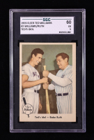 Ted Williams 1959 Fleer Ted Williams Ted's Idol Babe Ruth #2 (SGC 5) at PristineAuction.com