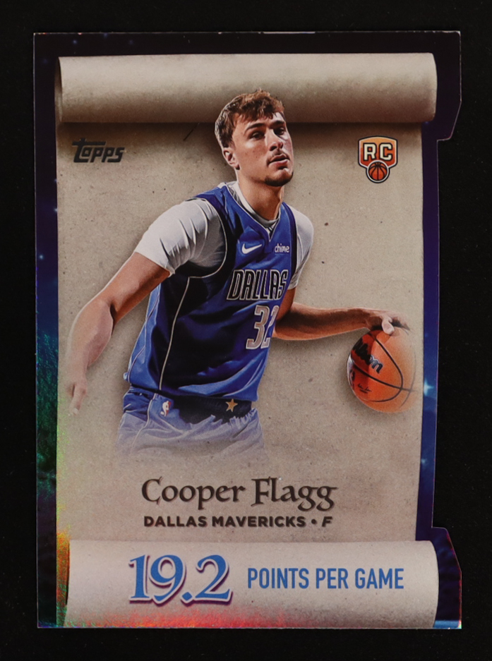 Cooper Flagg 2025-26 Topps Holiday Making The Nice List #ML1 RC at PristineAuction.com Cooper Flagg 2025-26 Topps Holiday Making The Nice List #ML1 RC at PristineAuction.com