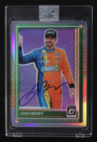 Josh Berry Signed 2025 Donruss Optic Holo #85 at PristineAuction.com