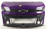 Alex Bowman Race-Used 2023 Crayon 301 #48 Ally Center Nose Car Piece (Hendrick Motorsports) at PristineAuction.com