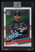 Josh Berry Signed 2024 Donruss Optic #120 Retro at PristineAuction.com