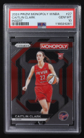 Caitlin Clark 2024 Panini Prizm Monopoly WNBA Insert #WNBA27 RC (PSA 10) at PristineAuction.com