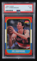 Kiki Vandeweghe 1986-87 Fleer #117 RC (PSA 7) at PristineAuction.com