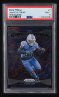 Jahmyr Gibbs 2024 Panini Prizm Fireworks #7 (PSA 9) at PristineAuction.com