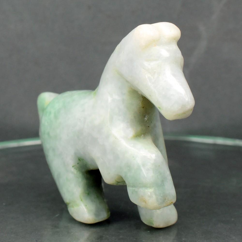 165.99 Carats Natural Jade Horse Carving at PristineAuction.com 165.99 Carats Natural Jade Horse Carving at PristineAuction.com