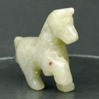 161.55 Carats Natural Jade Horse Carving at PristineAuction.com